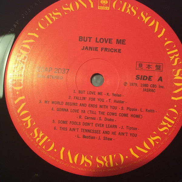 Release: But Love Me-Vinyl-Japan-None-25AP-2037-13860477