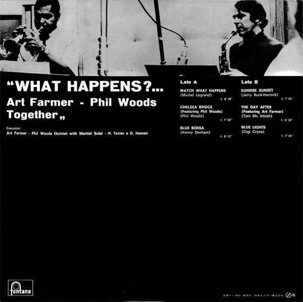 Release: What Happens ?...-Vinyl-Japan-None-FOX-7008-12102393