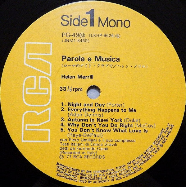 Parole E Musica