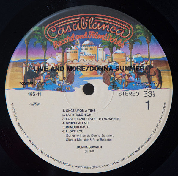Release: Live And More-Vinyl-Japan-1980-19S-11~12, 19S-11~12-10956819