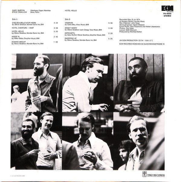 Master Release: Hotel Hello by Gary Burton