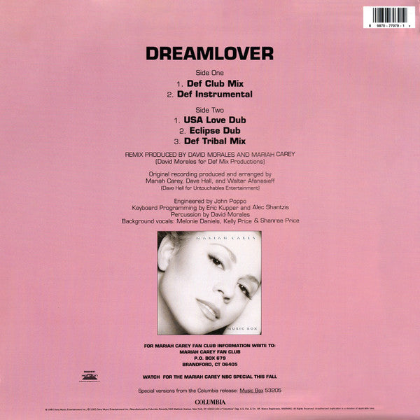 Release: Dreamlover-Vinyl-US-1993-44 77079-71804