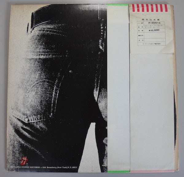 Release: Sticky Fingers -Vinyl-Japan-1973-P-8091S-10101924