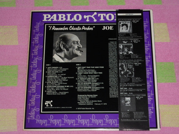 I Remember Charlie Parker