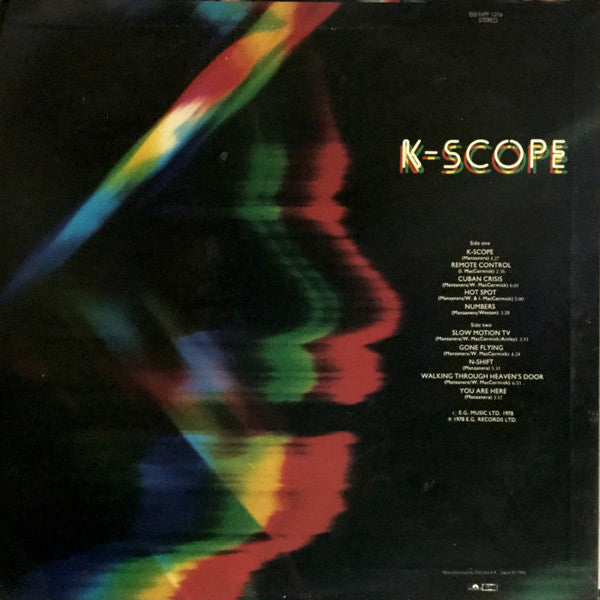 Master Release: K-Scope by Phil Manzanera