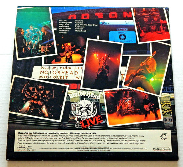 Release: No Sleep 'Til Hammersmith-Vinyl-US-1981-SRM-1-4023-12333268