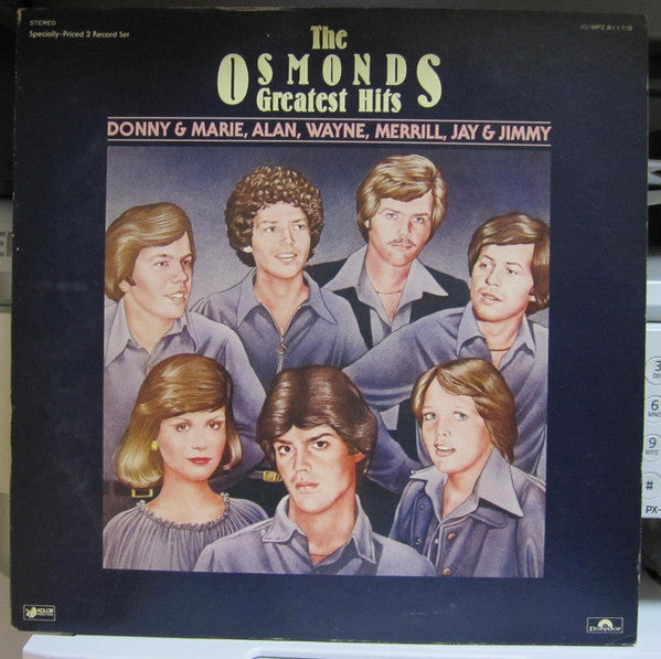 Release: The Osmonds Greatest Hits-Vinyl-Japan-1978-MPZ8117~8-20408569