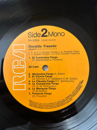 Osvaldo Fresedo Y Su Orquesta típica