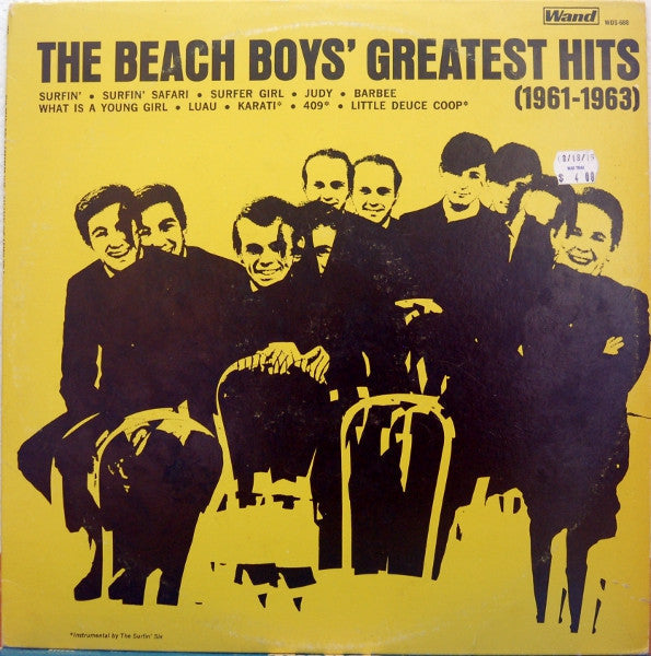 Release: The Beach Boys' Greatest Hits (1961-1963)-Vinyl-US-1972-WDS 688-10961057