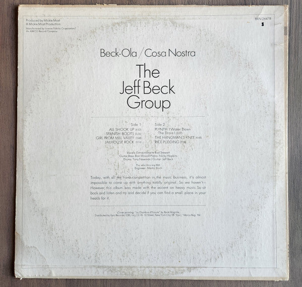 Release: Beck-Ola-Vinyl-US-1973-BXN 26478-24385682