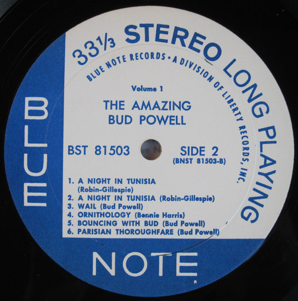 The Amazing Bud Powell, Volume 1