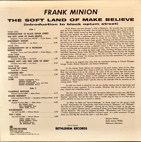 The Soft Land Of Make Believe (Introduction To Black Opium Street)