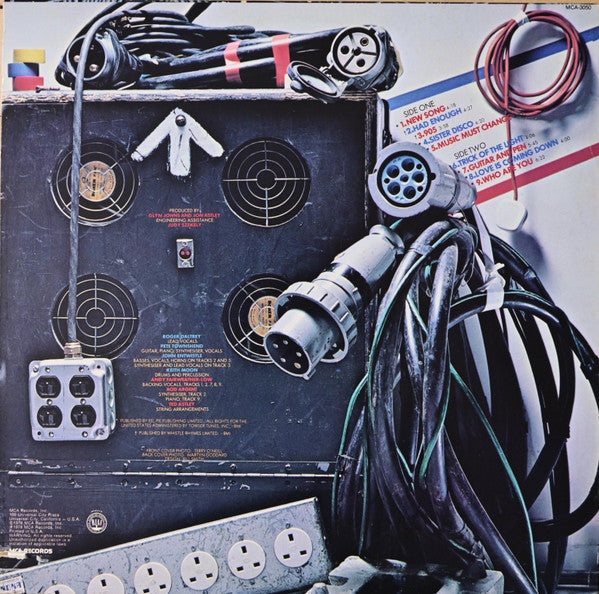 Release: Who Are You-Vinyl-US-1978-MCA-3050-12890700