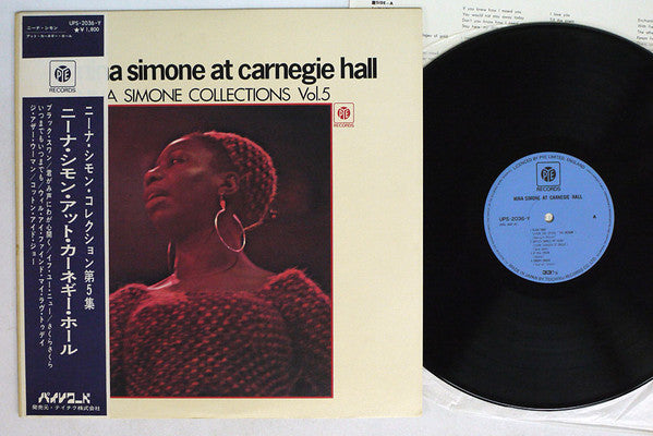 Release: Nina Simone At Carnegie Hall-Vinyl-Japan-1973-UPS-2036-Y-20463580