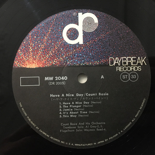 Master Release: Have A Nice Day by Count Basie