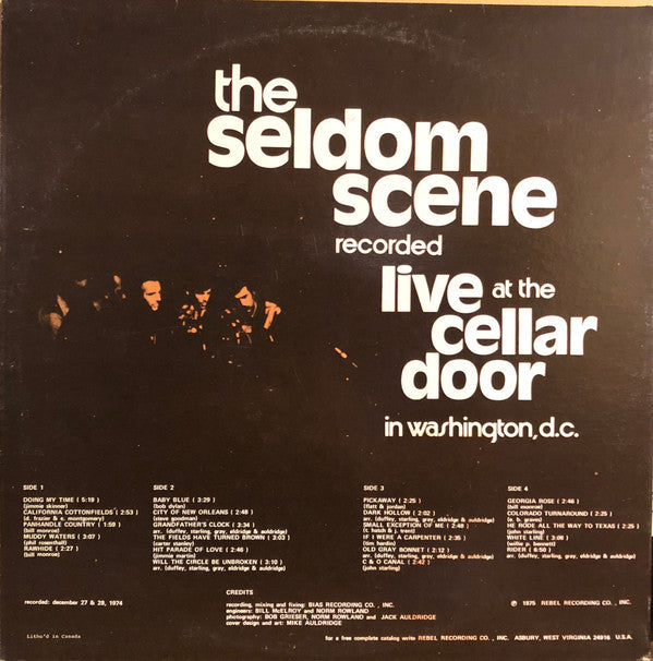 Release: Live At The Cellar Door-Vinyl-US-1980-SLP 1547/48-12559849