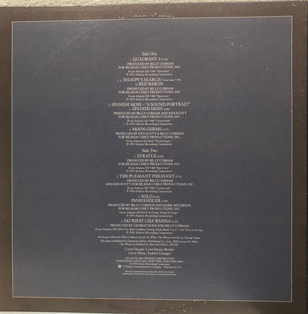Release: The Best Of Billy Cobham-Vinyl-US-1979-SD 19238-11057238