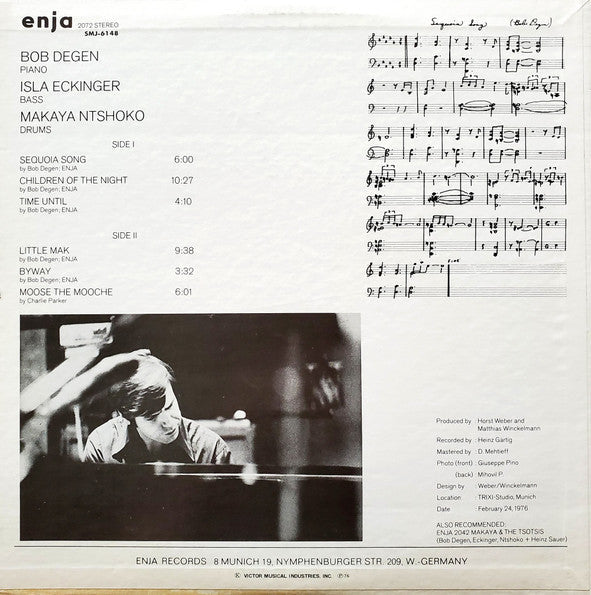 Master Release: Sequoia Song by Bob Degen