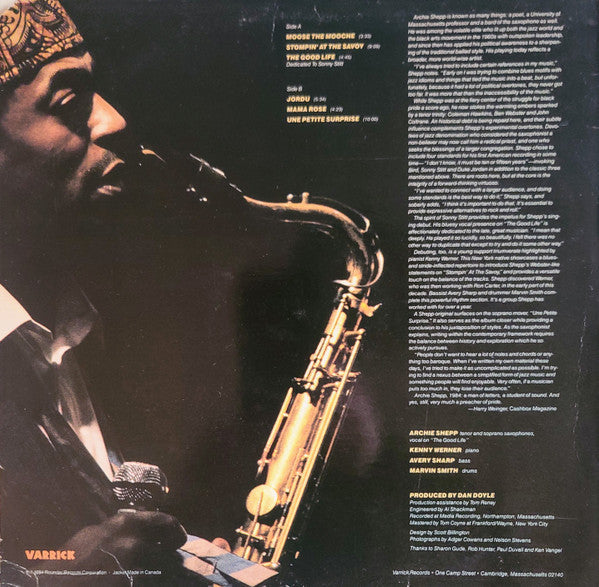 Master Release: The Good Life by Archie Shepp