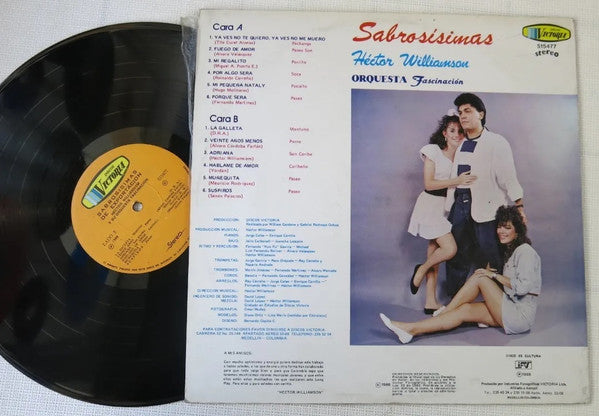 Release: Sabrosísimas-Vinyl-Colombia-1988-515477-23378225