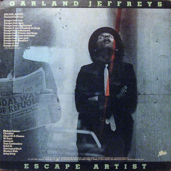 Release: Escape Artist-Vinyl, Vinyl-Canada-1981-JE 36983-10593310