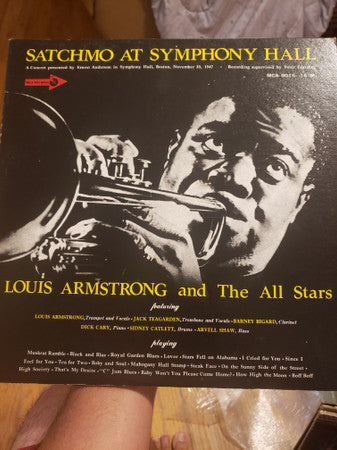 Release: Satchmo At Symphony Hall-Vinyl-Japan-None-MCA-9015-13961150