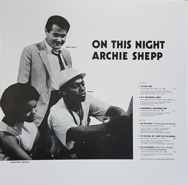 Master Release: On This Night by Archie Shepp