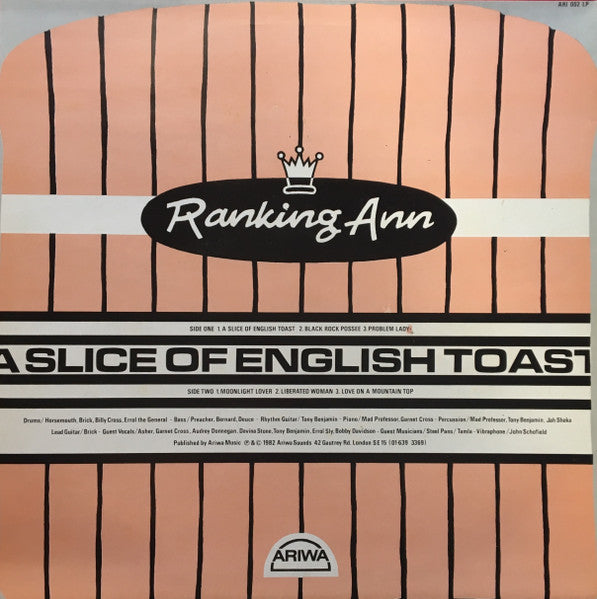 Master Release: A Slice Of English Toast by Ranking Ann