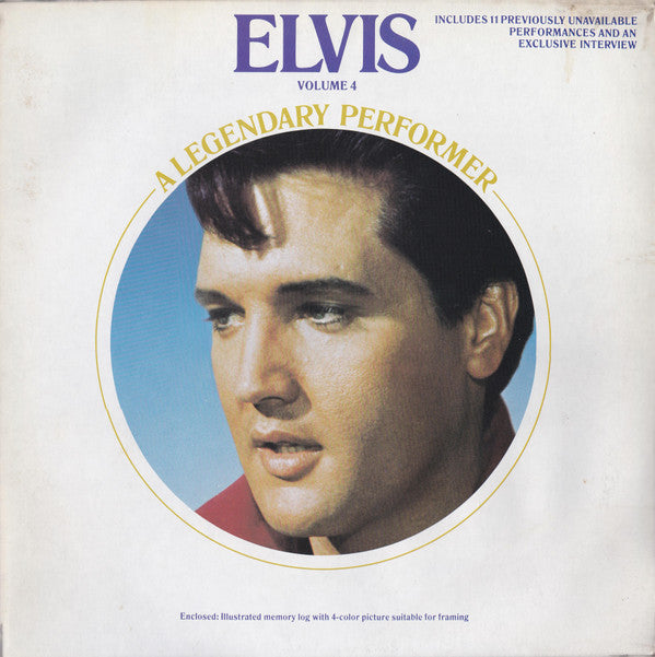 Master Release: A Legendary Performer - Volume 4 by Elvis Presley