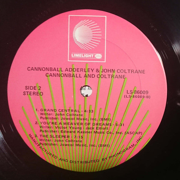 Cannonball & Coltrane