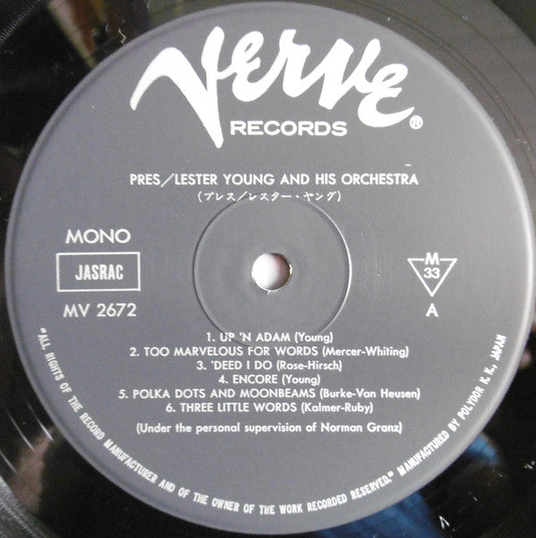 Release: Pres-Vinyl-Japan-1980-MV 2672-13790147