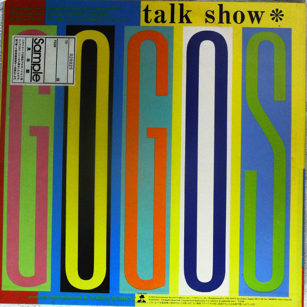 Release: Talk Show-Vinyl-Japan-1984-28AP 2828-13411959
