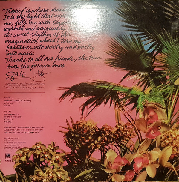 Release: Tropico-Vinyl-Japan-1978-GP 2092-13867515