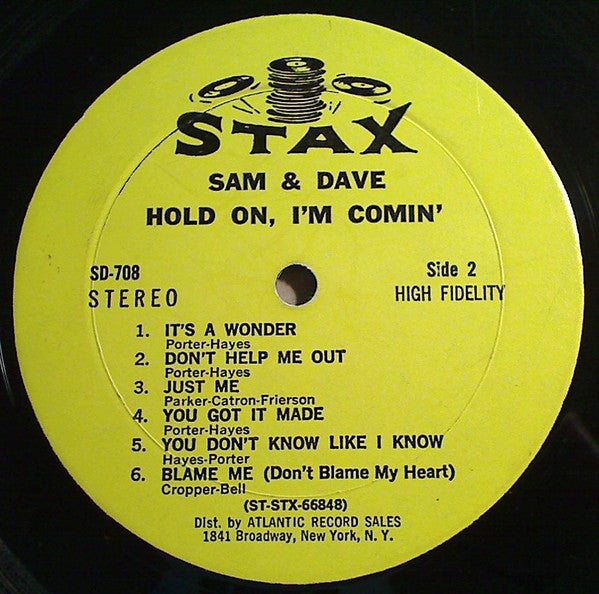 Hold On, I'm Comin'