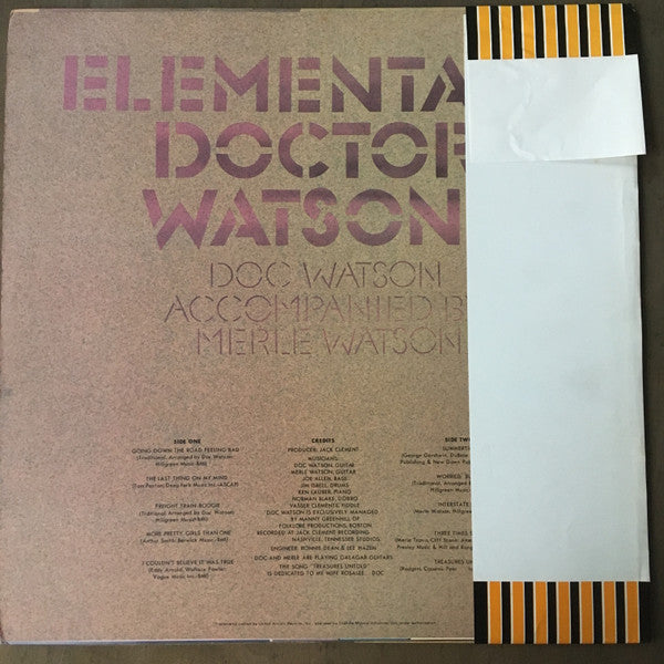 Master Release: Elementary Doctor Watson by Doc Watson