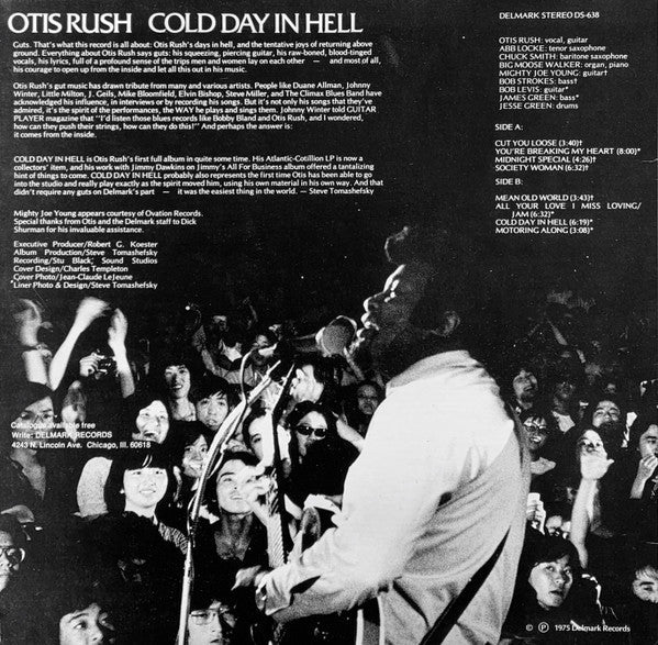 Master Release: Cold Day In Hell by Otis Rush