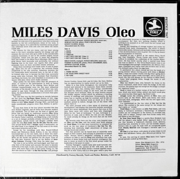Release: Oleo-Vinyl-US-1971-PR 7847, PRT 7847-15581973