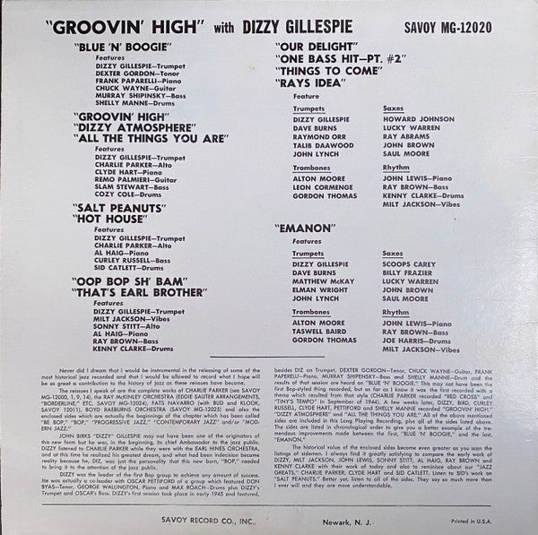 Groovin' High