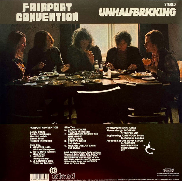 Master Release: Unhalfbricking by Fairport Convention