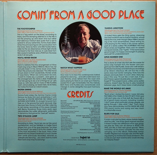Comin' From A Good Place