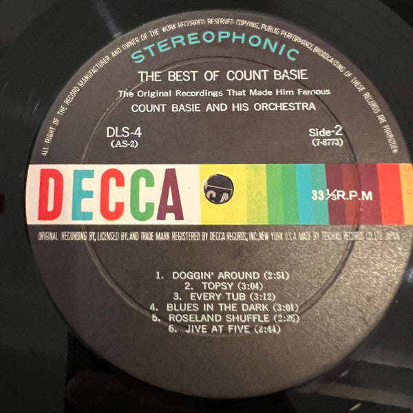 Release: The Best Of Count Basie-Vinyl, Box Set-Japan-None-AS 2, DLS-3, DLS-4-25005922