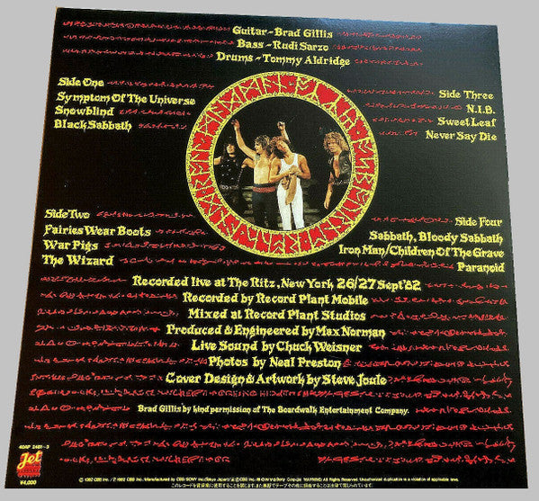 Release: Speak Of The Devil-Vinyl, Vinyl-Japan-1982-40AP 2481~3-11856118