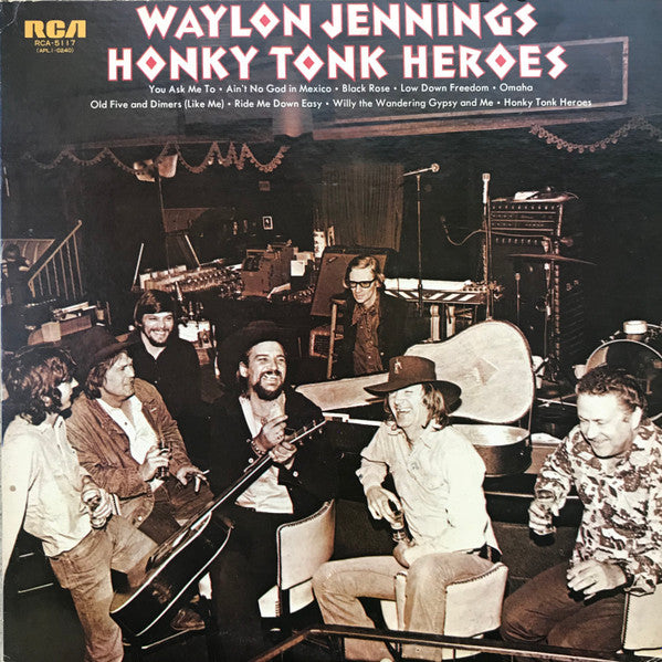Release: Honky Tonk Heroes-Vinyl-Japan-1974-RCA-5117-12340155