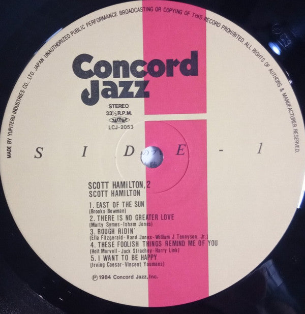 Scott Hamilton, 2