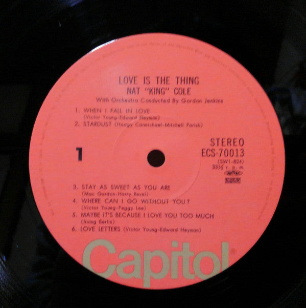 Release: Love Is The Thing-Vinyl-Japan-1975-ECS-70013-10121332