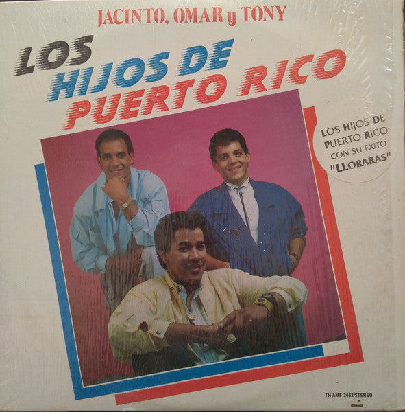 Master Release: Cantan: Jacinto, Omar Y Tony by Los Hijos de Puerto Rico