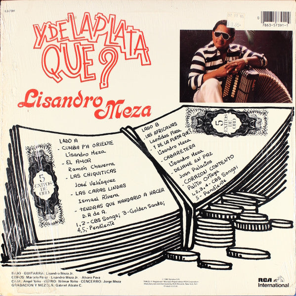 Release: Y De La Plata Que?-Vinyl-US-1984-IL5-7391-19649437