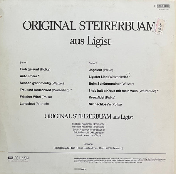 Release: Unknown Release-Vinyl-Austria-1976-2 E 052-33 171, 2 E 052-33 171-21542950