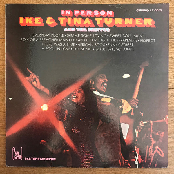 Master Release: In Person by Ike & Tina Turner