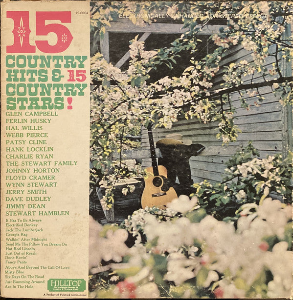 Release: 15 Country Hits & 15 Country Stars-Vinyl-US-1968-JS-6064-27815115